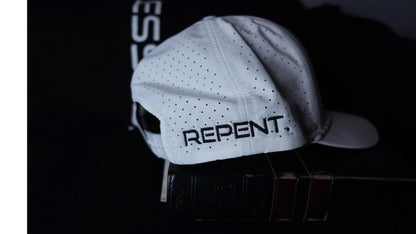 REPENT. White Performance SnapBack